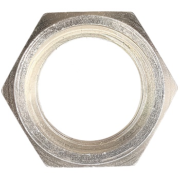 Гайка трубная низкая G 1/8" DIN 431 нержавеющая сталь А2